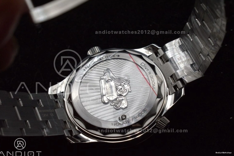 FastDry Best 300M Dial SS A Edition Bracelet Nekton Diver 1:1 Black on Seamaster 1085 VSF 0704